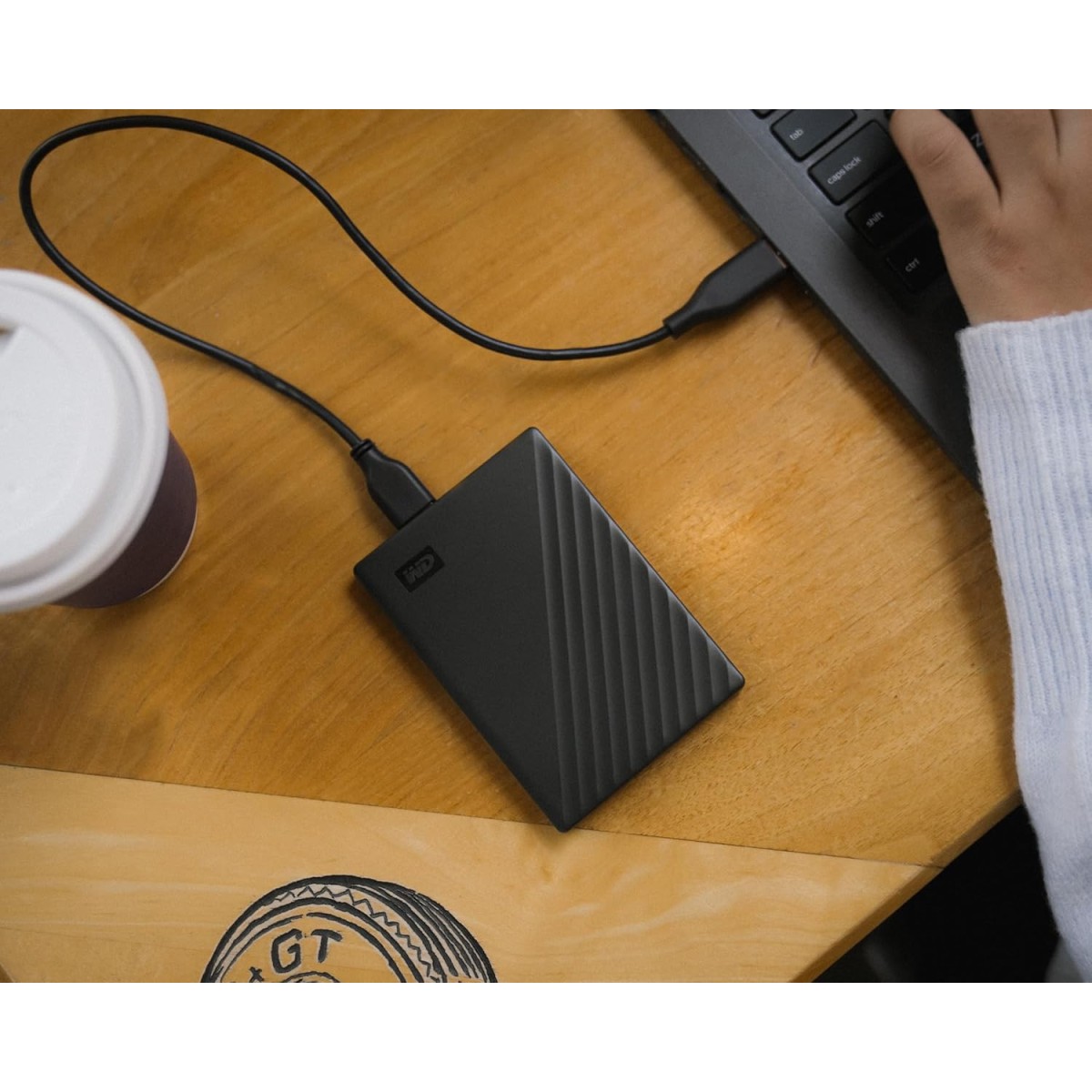 Western Digital WD 5TB My Passport Portable Hard Disk Drive, USB 3.0 with Automatic Backup, 256 Bit AES Hardware Encryption,Password Protection,