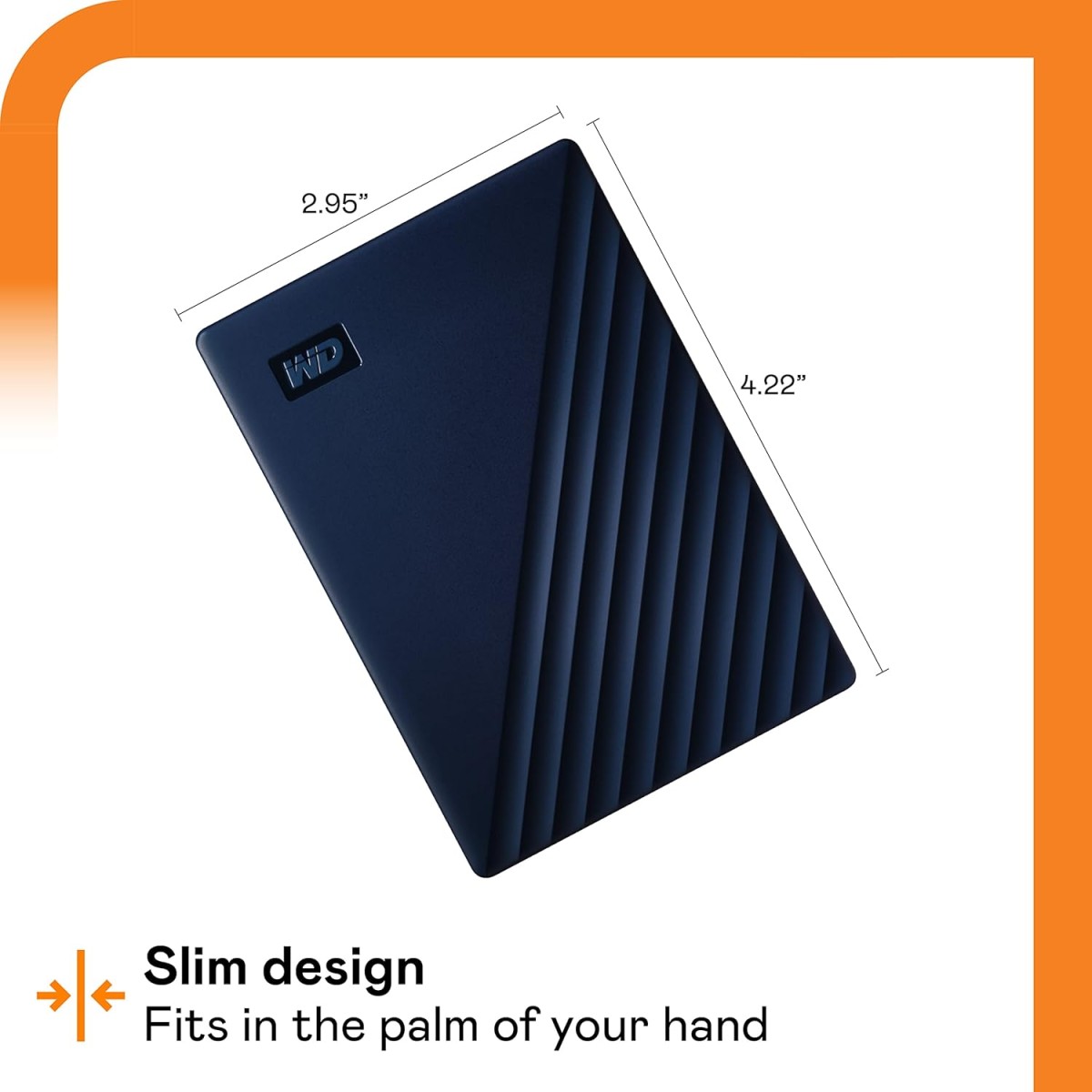 Western Digital WD 5TB My Passport for Mac - Portable Hard Disk Drive, USB 3.0 & Type C USB Adapter, Compatible with Mac, Time Machine Ready & Password Protection, External HDD (WDBA2F0050BBL-WESN)