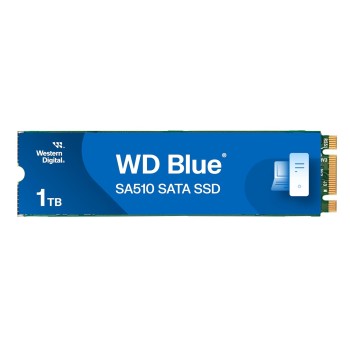 Western Digital WD Blue SA510 M.2 1TB, Up to 560MB/s, 2.5 Inch/7 mm, 5Y Warranty, Internal Solid State Drive (SSD) (WDS100T3B0B)