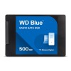 Western Digital WD Blue SA510 SATA 500GB, Up to 560MB/s, 2.5 Inch/7 mm, 5Y Warranty, Internal Solid State Drive (SSD) (WDS500G3B0A)