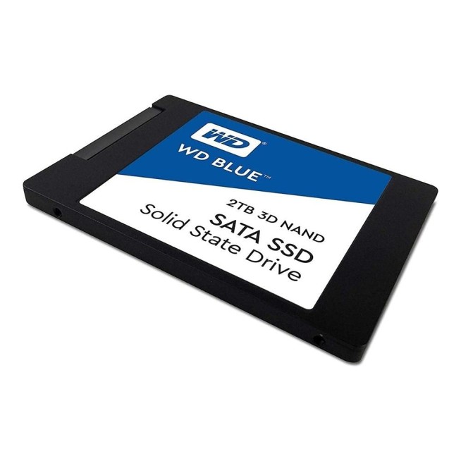 Western Digital WD Blue SATA 2TB, Up to 560MB/s, 2.5 Inch/7 mm, 5Y Warranty, Internal Solid State Drive (SSD) (WDS200T2B0A)
