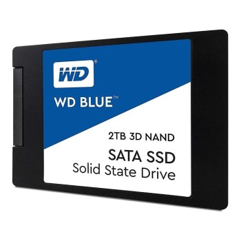 Western Digital WD Blue SATA 2TB, Up to 560MB/s, 2.5 Inch/7 mm, 5Y Warranty, Internal Solid State Drive (SSD) (WDS200T2B0A)