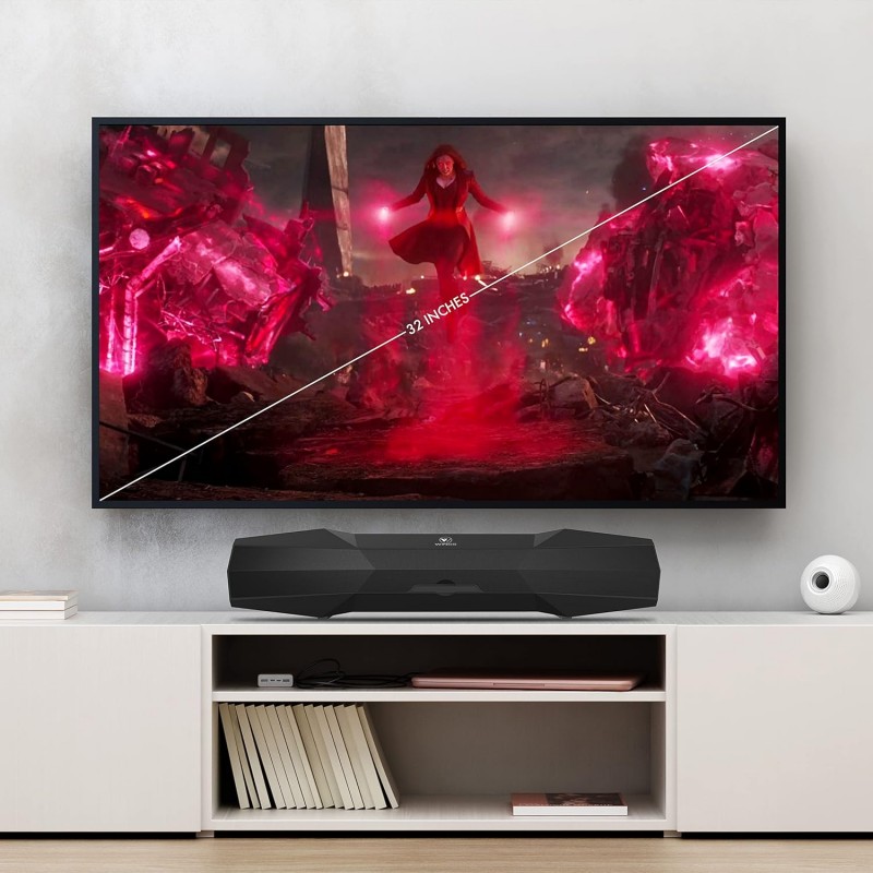 Wings Centerstage 100, 16W Soundbar, with 5.0 Bluetooth, Aux Input and 7 Hours Playtime