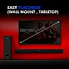 Wings Centerstage 2000, 2.1 Channel Soundbar with 100W RMS,5.0 Bluetooth, USB, Aux, HDMI Connection & Remote Control, Black,WL-CENTERSTAGE2000-BLK