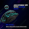 Wings Crosshair 200 Wired Optical Gaming Mouse USB 3.0 Black