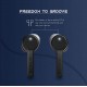 Wings Techno TWS Bluetooth 5.0 True Wireless in Ear TWS Earbuds Earphones Headphones with Mic Black