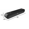 Wings Thunderbar 310 Mini Soundbar with Powerful 14 W Sound Output, Dual Passive radiators Bluetooth Wireless soundbar, Wireless soundbar with Bluetooth 5.1, Soundbars for TV, PC, Mobile