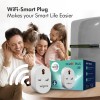Wipro 16A Wi-Fi Smart Plug with Energy Monitoring- Suitable for Large Appliances like Geysers, Microwave Ovens, Air Conditioners (Works with Alexa and Google Assistant)- White Wipro 16A Wi-Fi Smart Plug with Energy Monitoring- Suitable for Large Appliances like Geysers, Microwave Ovens, Air Conditioners (Works with Alexa and Google Assistant)- White