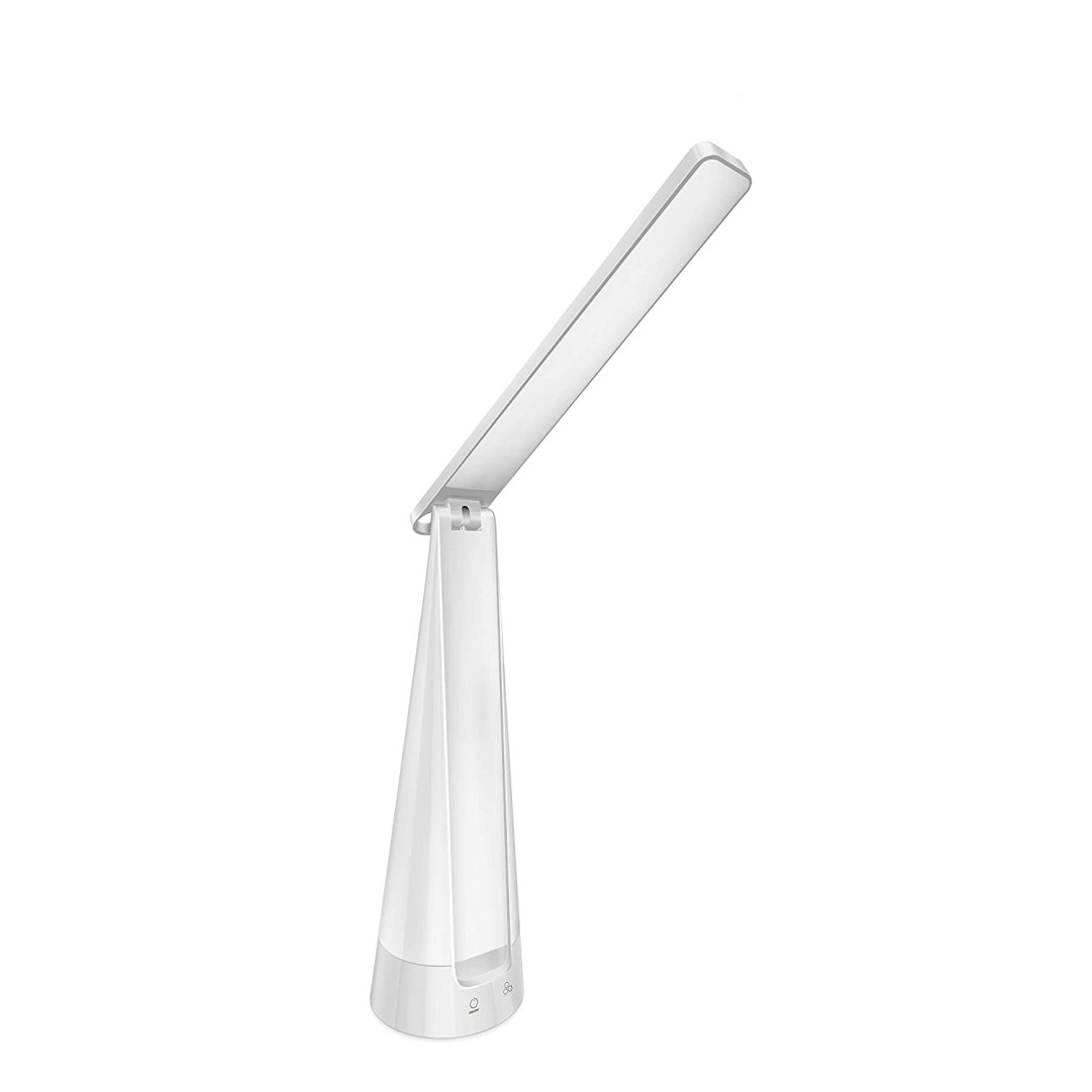 Wipro 6W LED Table Lamp-3 Grade Dimming and Ambience Lighting 6 color options,White,Pack of 1