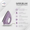 Wipro Gd205 Super Deluxe 1000 Watt Automatic Electric Dry Iron | Large Soleplate|Anti Bacterial German Weilburger Double Coated Soleplate | Quick Heat Up - 1000 Watts, Aluminium Wipro Gd205 Super Deluxe 1000 Watt Automatic Electric Dry Iron | Large Soleplate|Anti Bacterial German Weilburger Double Coated Soleplate | Quick Heat Up - 1000 Watts, Aluminium