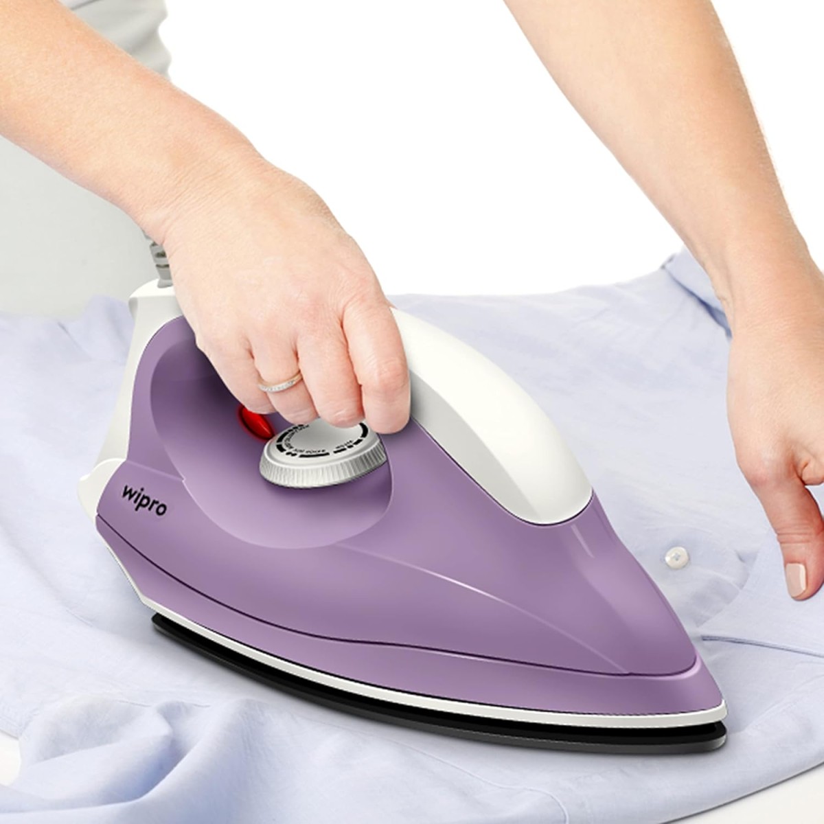 Wipro Gd205 Super Deluxe 1000 Watt Automatic Electric Dry Iron | Large Soleplate|Anti Bacterial German Weilburger Double Coated Soleplate | Quick Heat Up - 1000 Watts, Aluminium Wipro Gd205 Super Deluxe 1000 Watt Automatic Electric Dry Iron | Large Soleplate|Anti Bacterial German Weilburger Double Coated Soleplate | Quick Heat Up - 1000 Watts, Aluminium