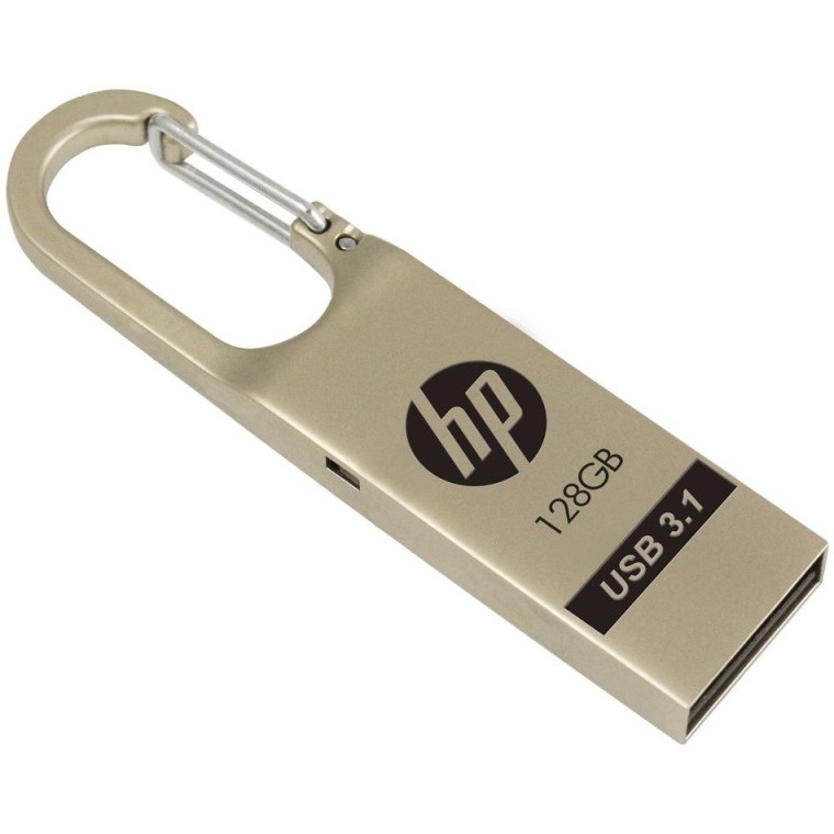 HP X760W 128 Pen Drive (Gold, Silver)