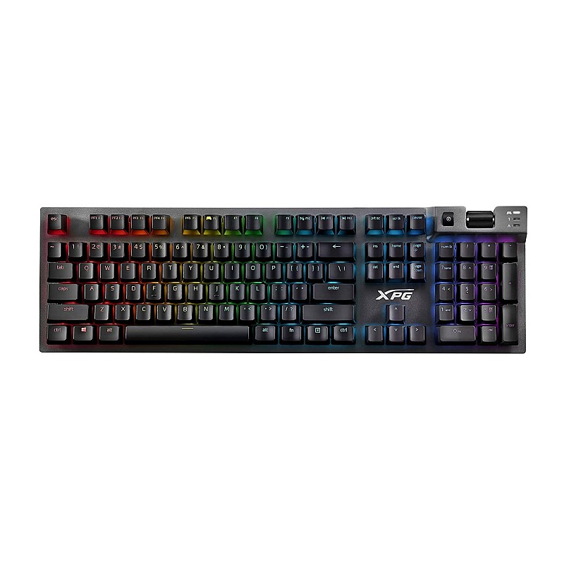 XPG Summoner RGB Mechanical Gaming Multimedia USB Keyboard - Cherry MX Blue Switches 