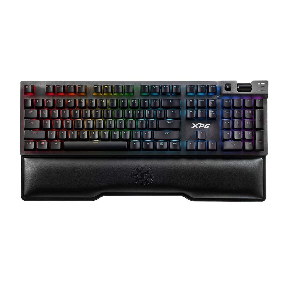 XPG Summoner RGB Mechanical Gaming Multimedia USB Keyboard - Cherry MX Blue Switches