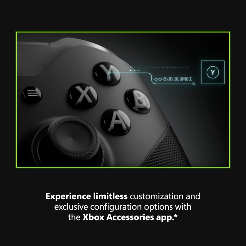 Xbox Elite Series 2 Core Wireless Gaming Controller – Black – Xbox Series X|S, Xbox One, Windows PC, Android, and iOS Xbox Elite Series 2 Core Wireless Gaming Controller – Black – Xbox Series X|S, Xbox One, Windows PC, Android, and iOS