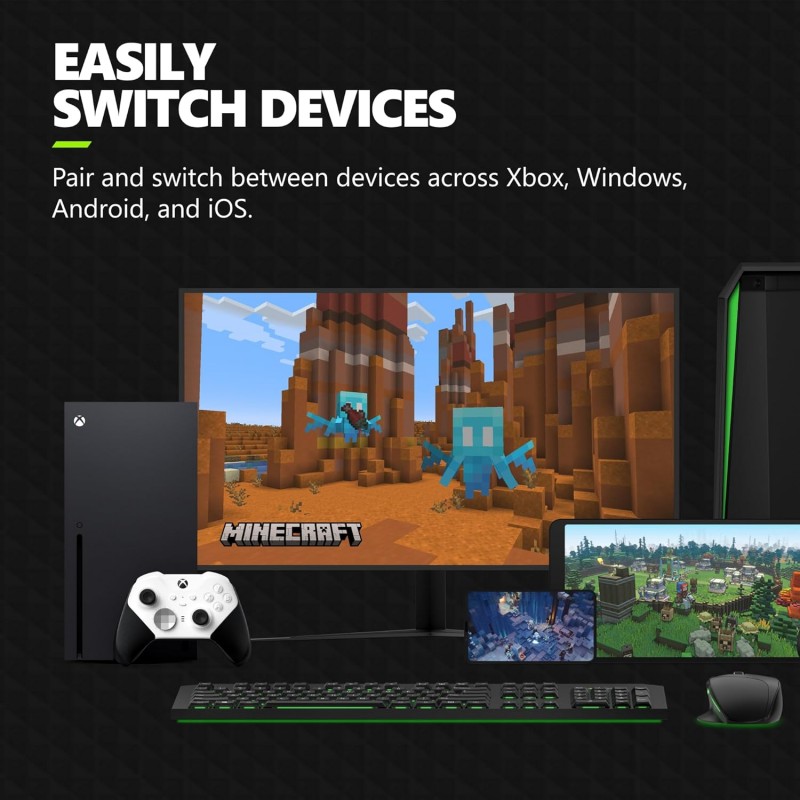 Xbox Elite Series 2 Core Wireless Gaming Controller – Black – Xbox Series X|S, Xbox One, Windows PC, Android, and iOS Xbox Elite Series 2 Core Wireless Gaming Controller – Black – Xbox Series X|S, Xbox One, Windows PC, Android, and iOS