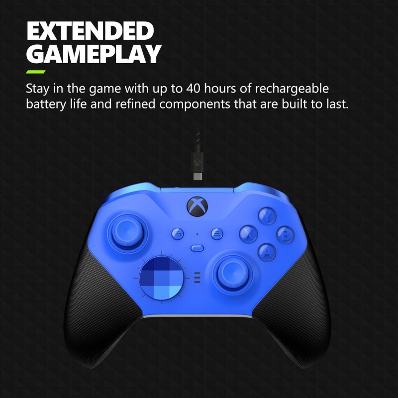 Xbox Elite Series 2 Core Wireless Gaming Controller – Black – Xbox Series X|S, Xbox One, Windows PC, Android, and iOS Xbox Elite Series 2 Core Wireless Gaming Controller – Black – Xbox Series X|S, Xbox One, Windows PC, Android, and iOS