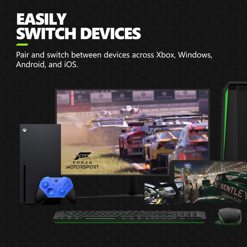 Xbox Elite Series 2 Core Wireless Gaming Controller – Black – Xbox Series X|S, Xbox One, Windows PC, Android, and iOS Xbox Elite Series 2 Core Wireless Gaming Controller – Black – Xbox Series X|S, Xbox One, Windows PC, Android, and iOS