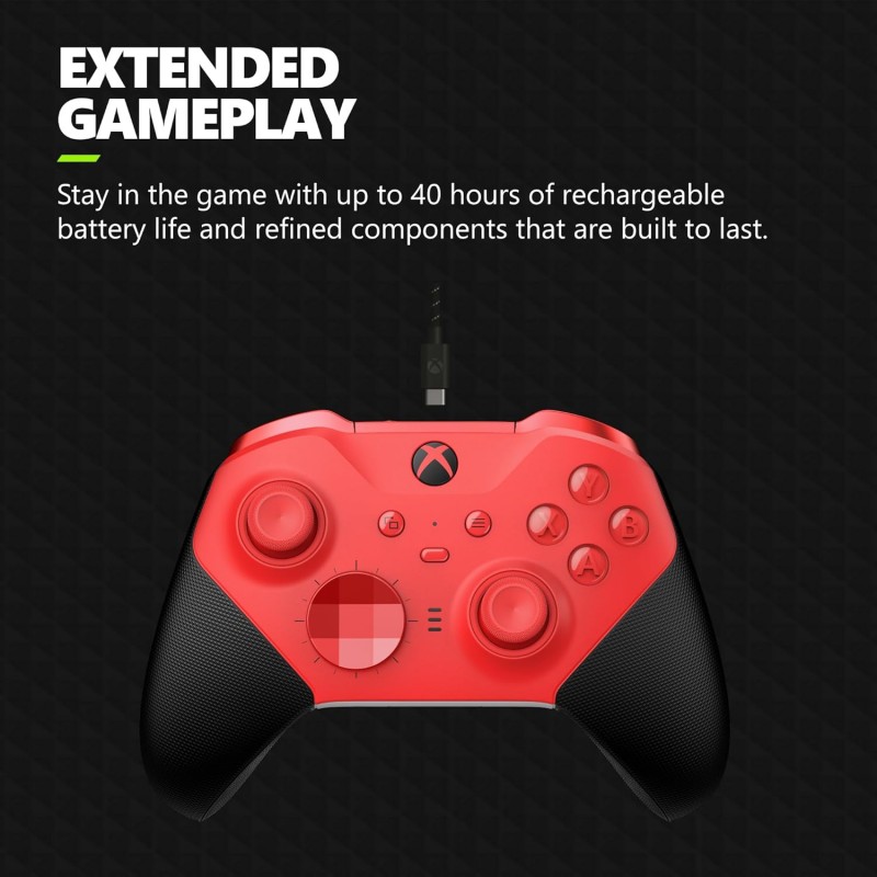 Xbox Elite Series 2 Core Wireless Gaming Controller – Black – Xbox Series X|S, Xbox One, Windows PC, Android, and iOS Xbox Elite Series 2 Core Wireless Gaming Controller – Black – Xbox Series X|S, Xbox One, Windows PC, Android, and iOS