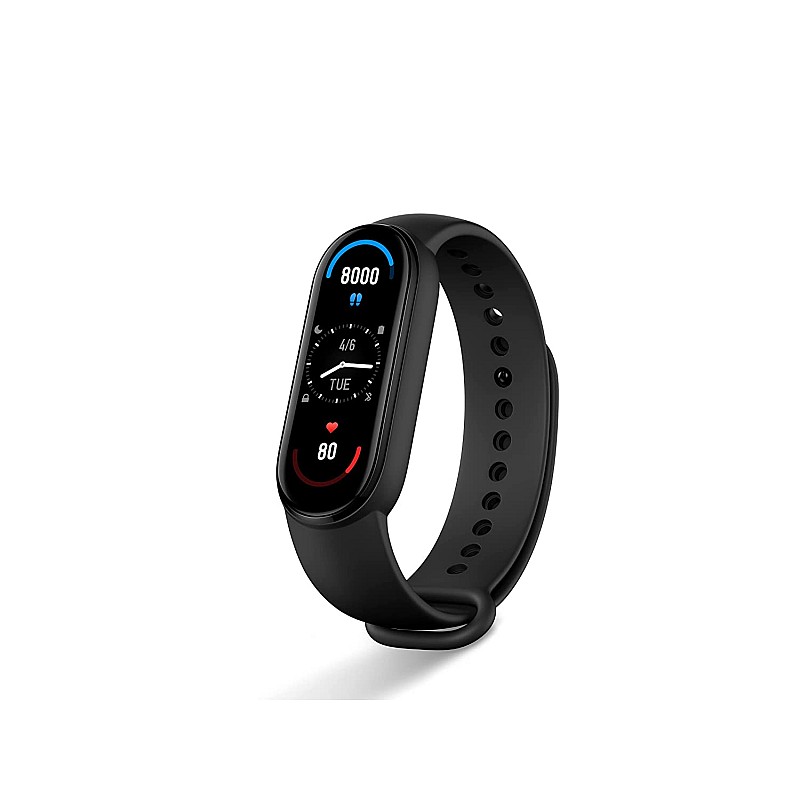 Xiaomi Mi Smart Band 6, Larger AMOLED Screen Black