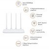 Xiaomi Mi Smart Router 4C, 300 Mbps with 4 high-Performance Antenna & App Control, Single_Band, Wi-Fi, White