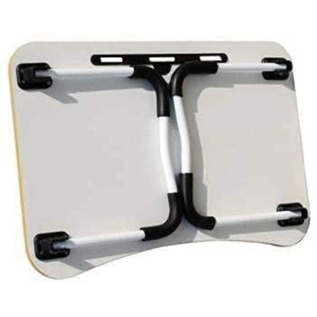 YAJNAS Wooden Multipurpose Foldable Laptop Table with Cup & Tab Holder| Table Holder Study Table Color - Black YAJNAS Wooden Multipurpose Foldable Laptop Table with Cup & Tab Holder| Table Holder Study Table Color - Black