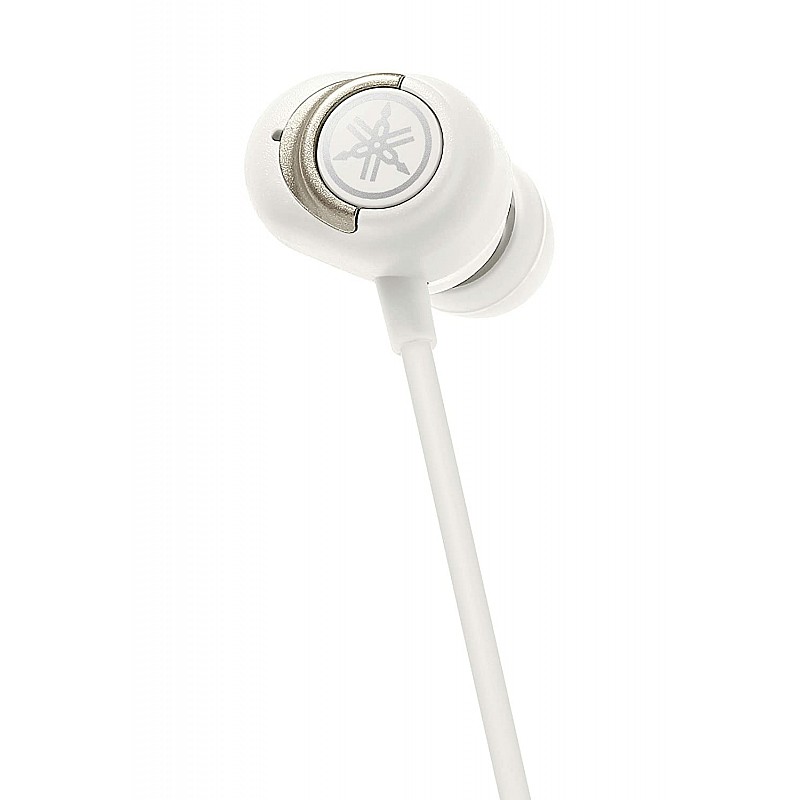 YAMAHA EP-E50A Wireless Bluetooth in Ear Neckband Headphone with mic   (White)