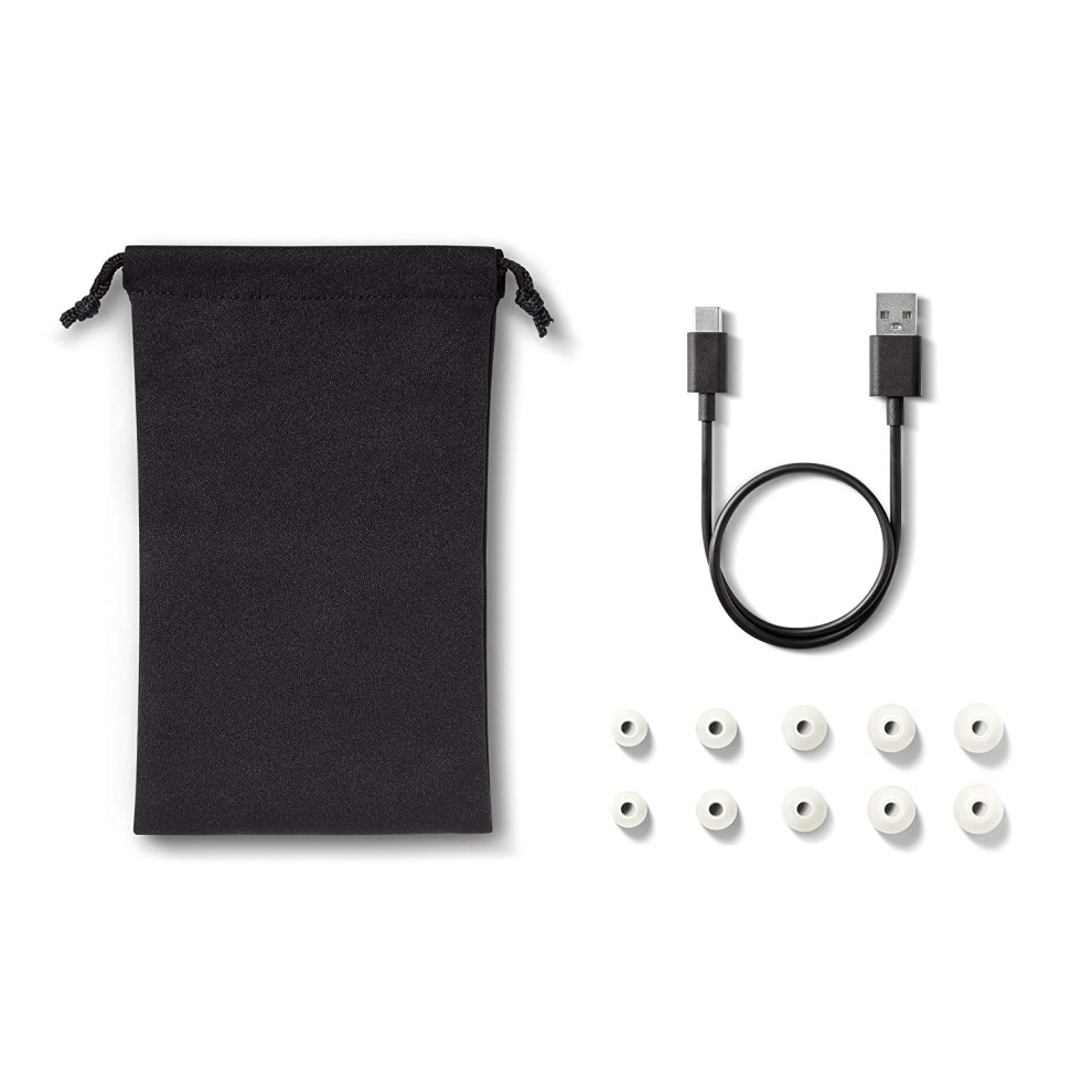 YAMAHA EP-E50A Wireless Bluetooth in Ear Neckband Headphone with mic (White)