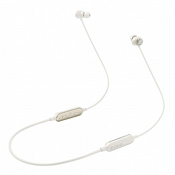 YAMAHA EP-E50A Wireless Bluetooth in Ear Neckband Headphone with mic   (White)