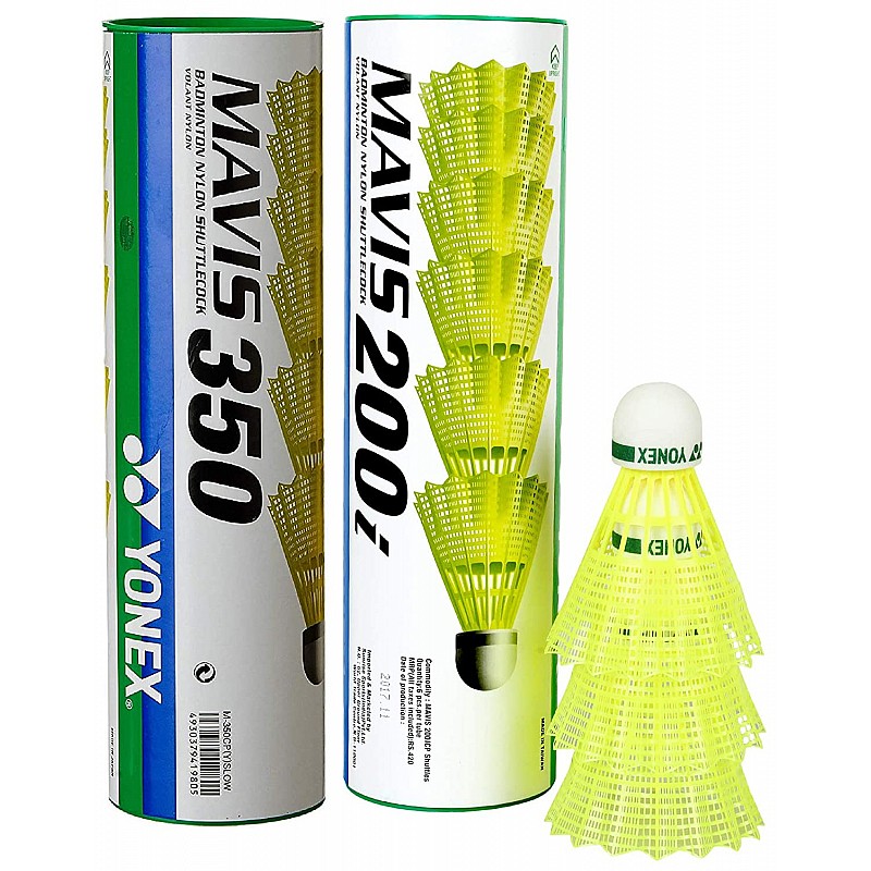 Mavis 350 Nylon Shuttlecock (Pack of 6)