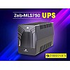 Zebronics MLS750 UPS Micro Load UPS for Surveillance CCTV/Broadcast Studio/Medical equipments