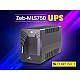 Zebronics MLS750 UPS Micro Load UPS for Surveillance CCTV/Broadcast Studio/Medical equipments