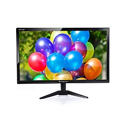 ZEBRONICS A22FHD LED (21.5") (54.61 cm) LED 1920x1080 Pixels FHD Resolution Monitor with HDMI + VGA Dual Input, Built-in Speaker, Wall Mount Facility, max 220 Nits Brightness, Black