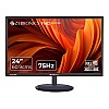 ZEBRONICS A24FHD LED Monitor, 24 inch (60.96cm), 250 nits, 100Hz, Slim Design, FHD, 1080p, Wall Mountable, HDMI, VGA, Ultra Slim Bezel, Metal stand, Built-in Speakers