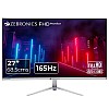 ZEBRONICS A27FHD LED, Gaming Monitor, 27 inch (68.58cm), 300 nits, 165hz, Slim Design, FHD, 1080p, Wall Mountable, HDMI, DisplayPort, USB Port, Metal Stand, Built-in Speakers