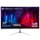 ZEBRONICS A27FHD LED, Gaming Monitor, 27 inch (68.58cm), 300 nits, 165hz, Slim Design, FHD, 1080p, Wall Mountable, HDMI, DisplayPort, USB Port, Metal Stand, Built-in Speakers