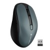 ZEBRONICS Charm Rechargeable Wireless Mouse, Dual Mode (2.4GHz + BT), Dual Bluetooth, Upto 1600 DPI, Silent Operation, 6 Buttons, Comfortable & Ergonomic, for Mac | Laptop | Computer (Metallic Black)