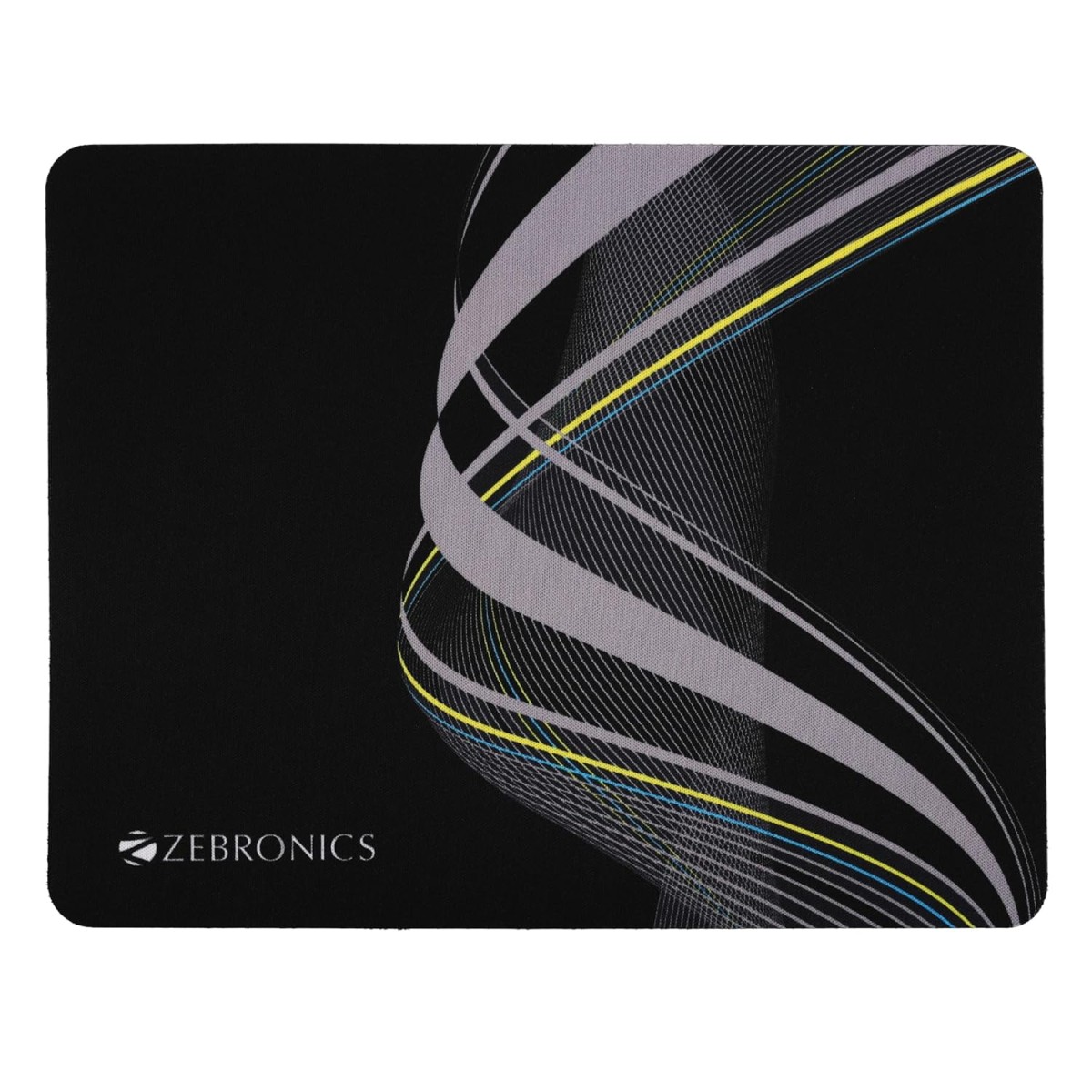 ZEBRONICS MSP-X1 Mouse Pad, for Speed and Precision Operation, Smooth Cloth Surface, Roll and Go, Optimised for All Mouse Sensors