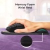 ZEBRONICS MSP-X5 Mouse Pad, for Speed and Precision Operation, Ultra-Smooth Fabric Surface + Memory Foam Wrist Rest, Optimised for All Mouse
