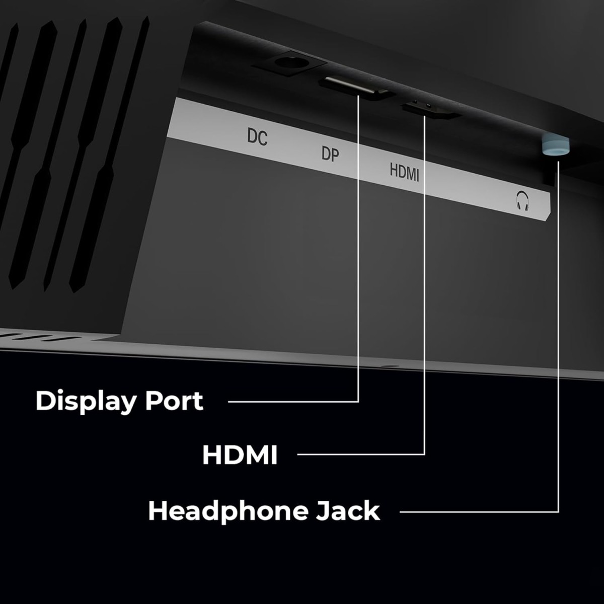 ZEBRONICS N24A 24"(60.4 cm) Gaming Monitor, FHD 1920x1080, IPS-Antiglare Display, 280Nits, 180Hz, 1ms MPRT, HDR10, 99% sRGB, Adaptive Sync, 1 x DP | 1 x HDMI | 1 x 3.5mm