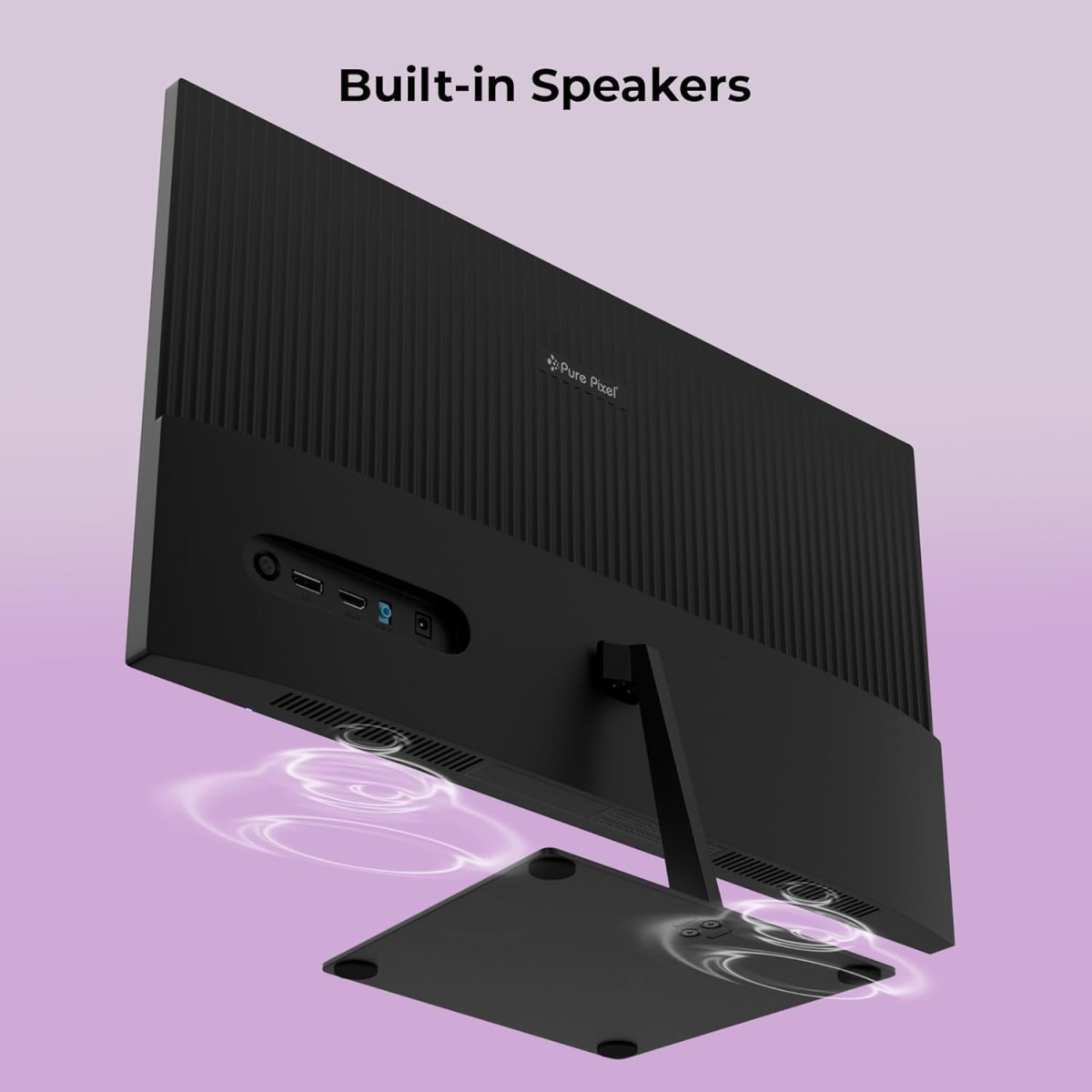 ZEBRONICS N24A 24"(60.4 cm) Gaming Monitor, FHD 1920x1080, IPS-Antiglare Display, 280Nits, 180Hz, 1ms MPRT, HDR10, 99% sRGB, Adaptive Sync, 1 x DP | 1 x HDMI | 1 x 3.5mm