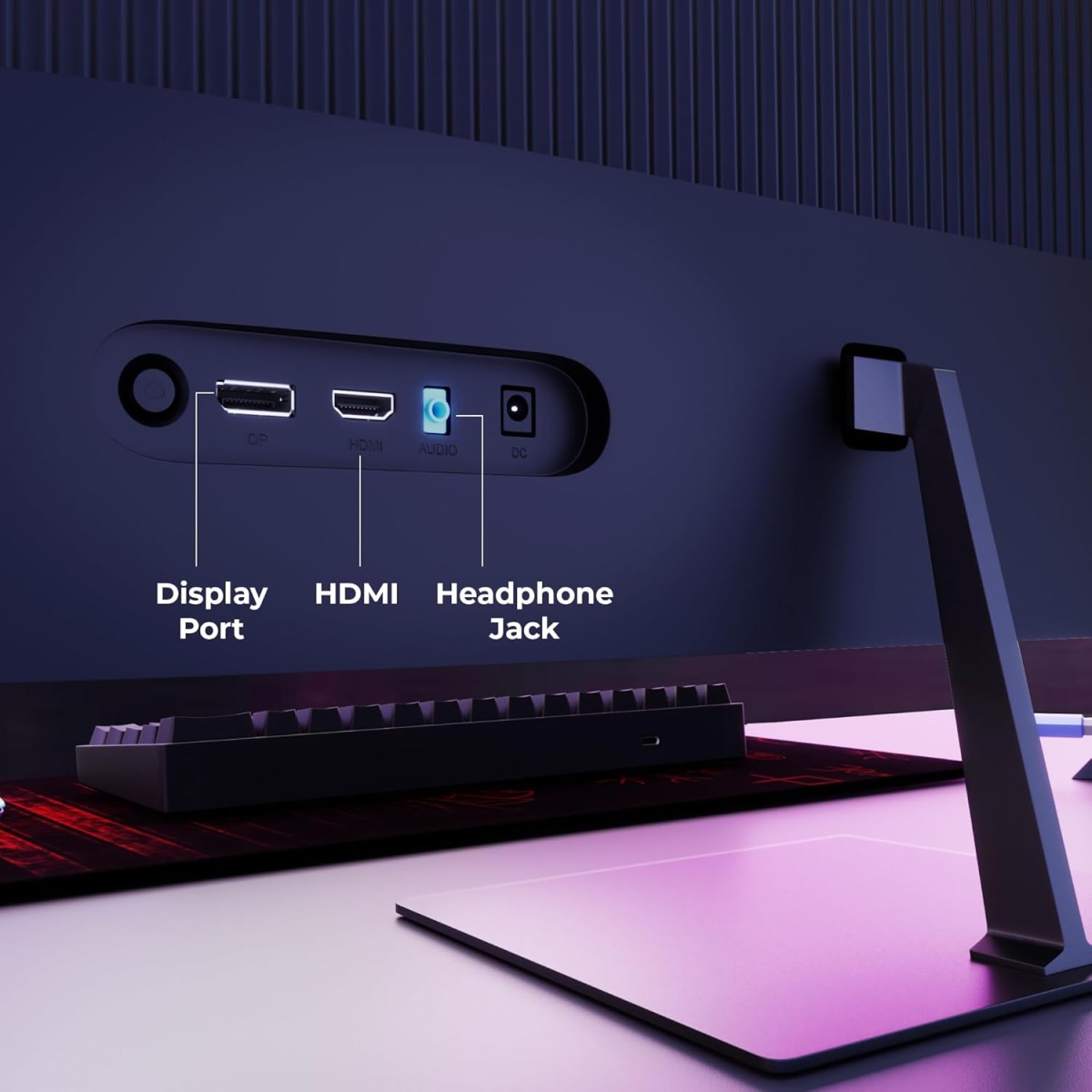 ZEBRONICS N24A 24"(60.4 cm) Gaming Monitor, FHD 1920x1080, IPS-Antiglare Display, 280Nits, 180Hz, 1ms MPRT, HDR10, 99% sRGB, Adaptive Sync, 1 x DP | 1 x HDMI | 1 x 3.5mm