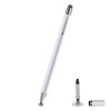 ZEBRONICS Stylus for iOS, Android, Windows, Smartphones, Tablets, with Double Side (Mesh + Disc Type), Replaceable Nib, Capacitive Pen