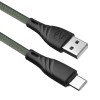 ZEBRONICS TU800P USB - Type C Braided Cable, 80 Watts, Rapid Charging, Charge & Sync, 1 Meter, Compatible with iPhone 15 | Samsung | OnePlus | Xiaomi | Realme | Oppo