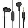 ZEBRONICS Zeb-BRO PRO in Ear Wired Stereo Earphones with Mic,  with  1.2 Metre Cable (Black)