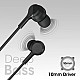 ZEBRONICS Zeb-BRO PRO in Ear Wired Stereo Earphones with Mic,  with  1.2 Metre Cable (Black)