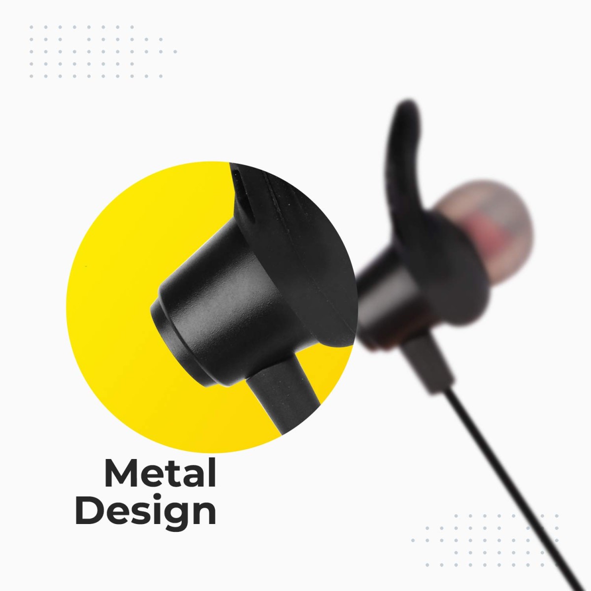 ZEBRONICS Zeb-Buds C in Ear Type C Wired Earphones with Mic Red