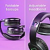 ZEBRONICS Zeb-Envy Bluetooth Wireless Over Ear Headphones with Mic with 33 hrs Playback time, Breathing RGB Lights and (Black)