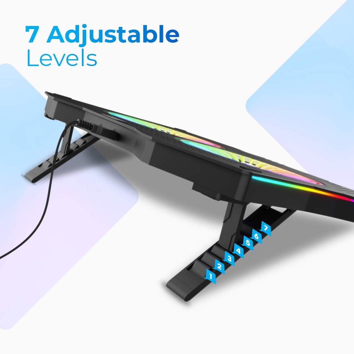 ZEBRONICS Zeb- NC9000 Laptop Cooling pad