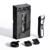 ZLADE Ballistic Pro Full Body Trimmer Electric Shaver For Men|Beard,Body,Balls,Pubic Hair,Private Parts | Ipx7 Waterproof,No Nicks Or Cuts | 1 Hour Non Stop Runtime | 5 Mins Usb C Fast Charging,Black
